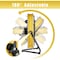 Edendirect 20in Heavy Duty Shroud Fan, Yellow, IP 44, Enclosed 1/4, High Velocity Air Circulator IR-FAN7805 - alternate 5
